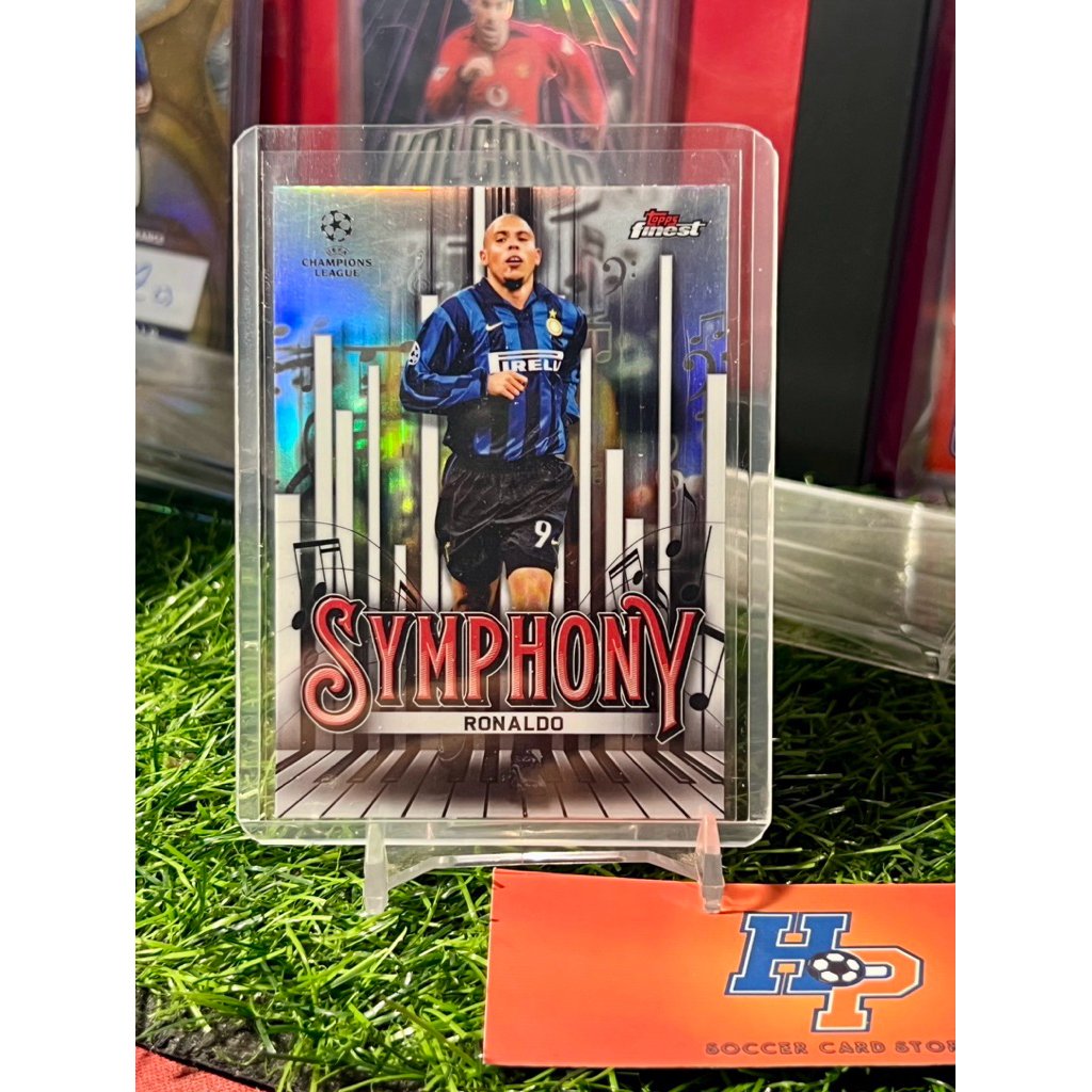 Ronaldo Symphony Topps Finest UCL 2024/25 การ์ดฟุตบอล