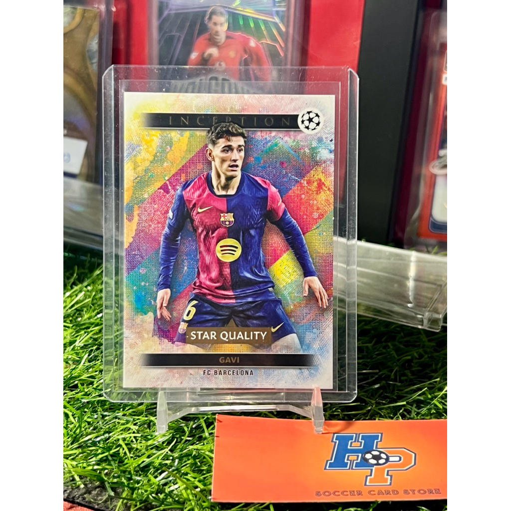 Gavi Topps Inception 2024/25 การ์ดฟุตบอล