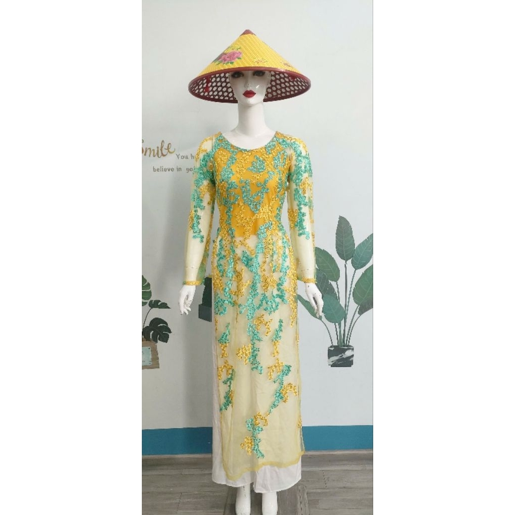 2hand ao dai size M (เสื้อ Odd) (รหัส 2 กว่า)