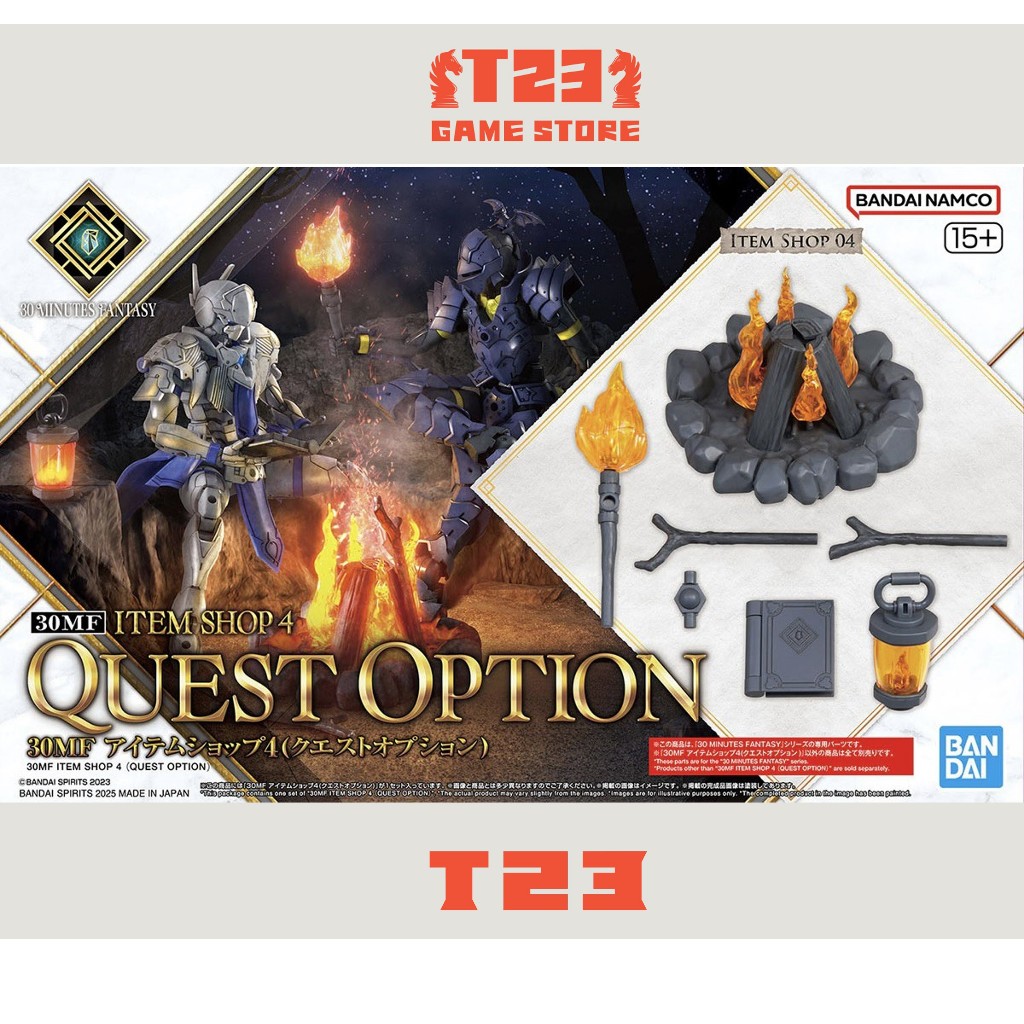 ACCESSORIES 30MF ITEM SHOP 4 (QUEST OPTION) - 30 MINUTES FANTASY - ของแท้ BANDAI 30MF MODEL