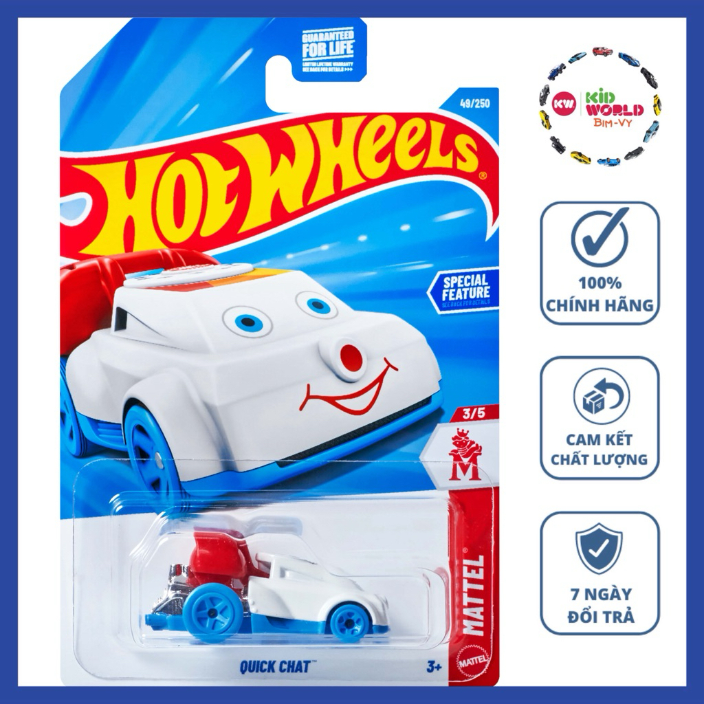 Hot Wheels basic Quick Chat JJJ18 รถโมเดล