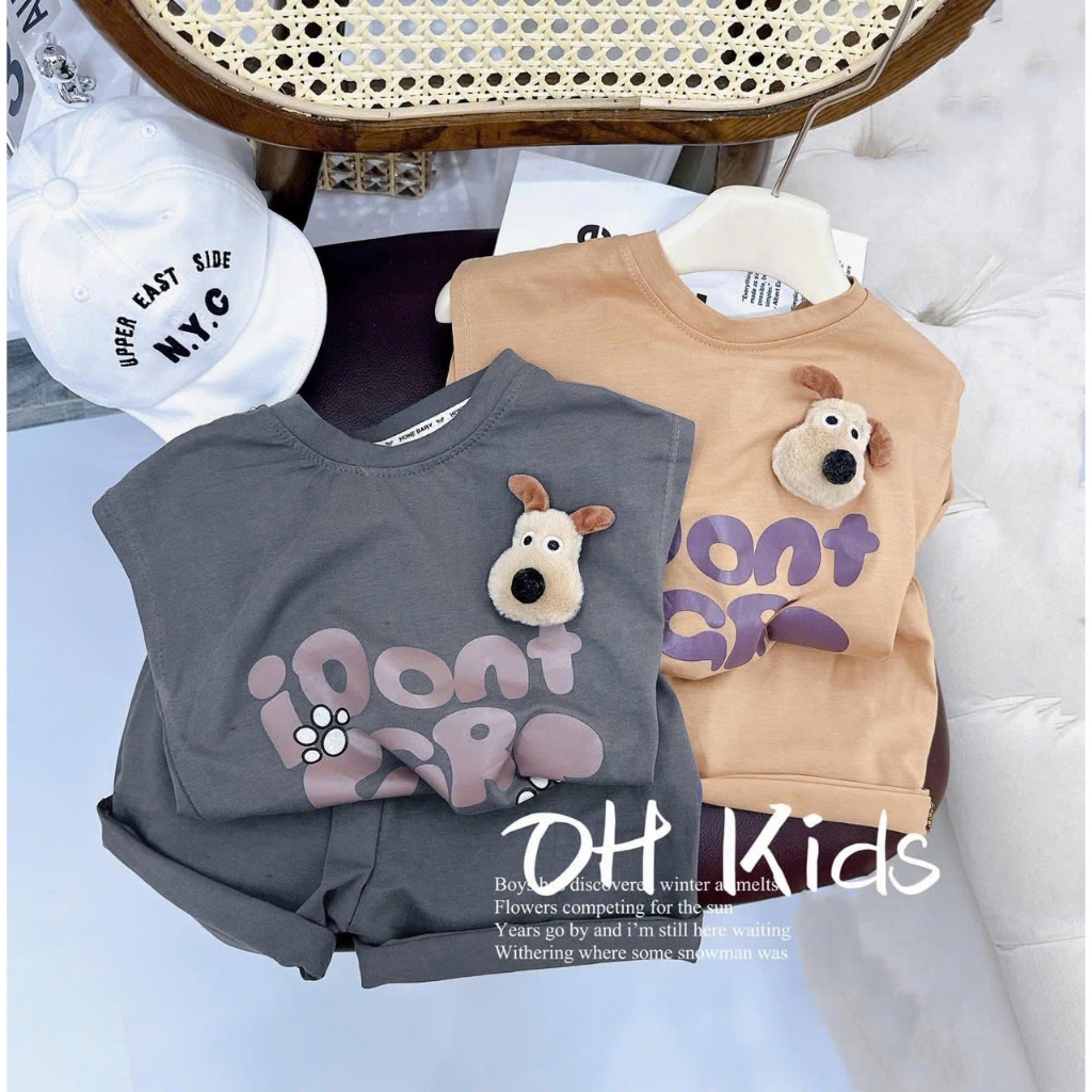 ชุด Scooby Doo Puppy น่ารักสําหรับเด็กชายและเด็กหญิง 8-18kgg