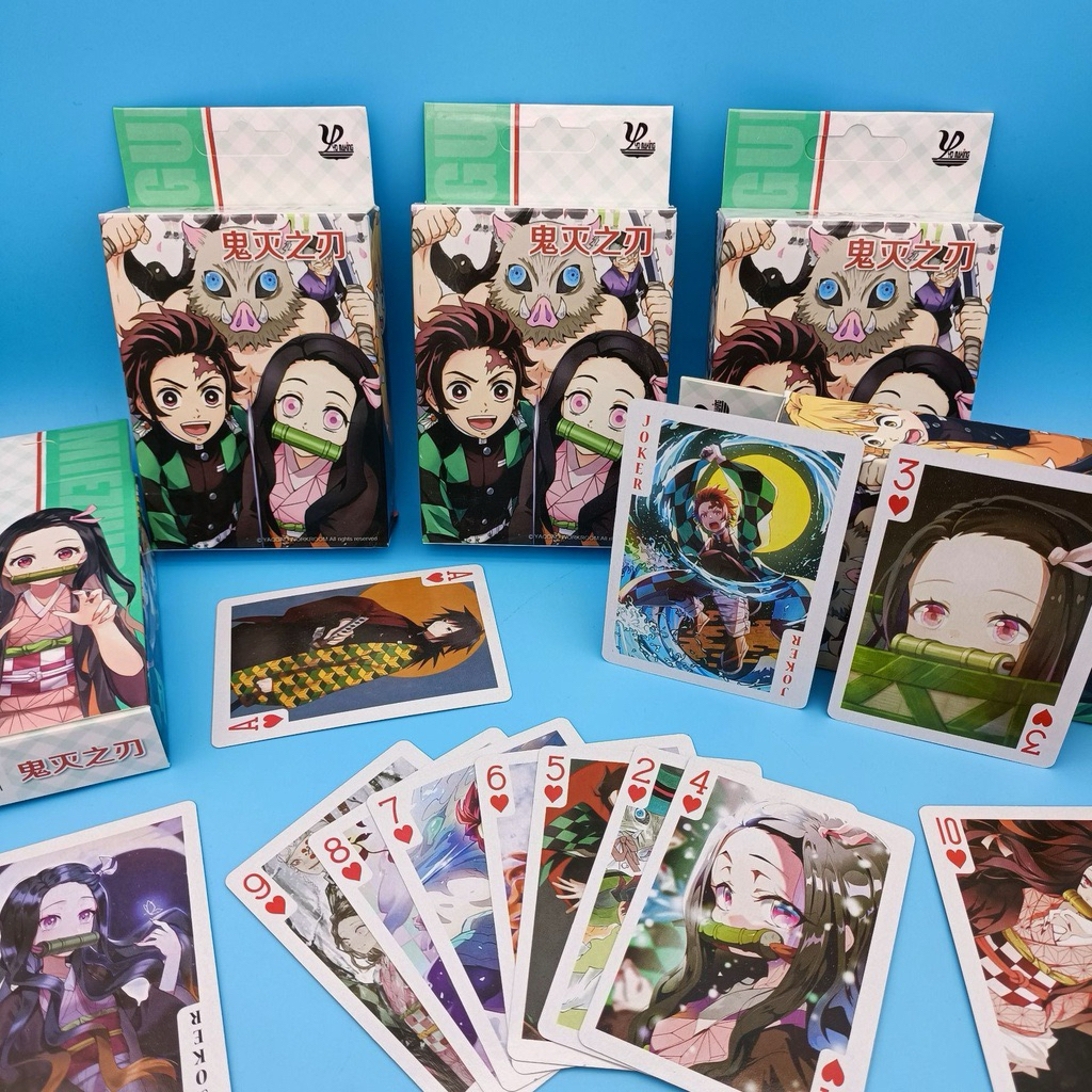 การ์ดการเล่น Kimetsu no Yaiba / การ์ดเล่นอนิเมะ Kimetsu no Yaiba / Kimetsu no Yaiba tu lo kho