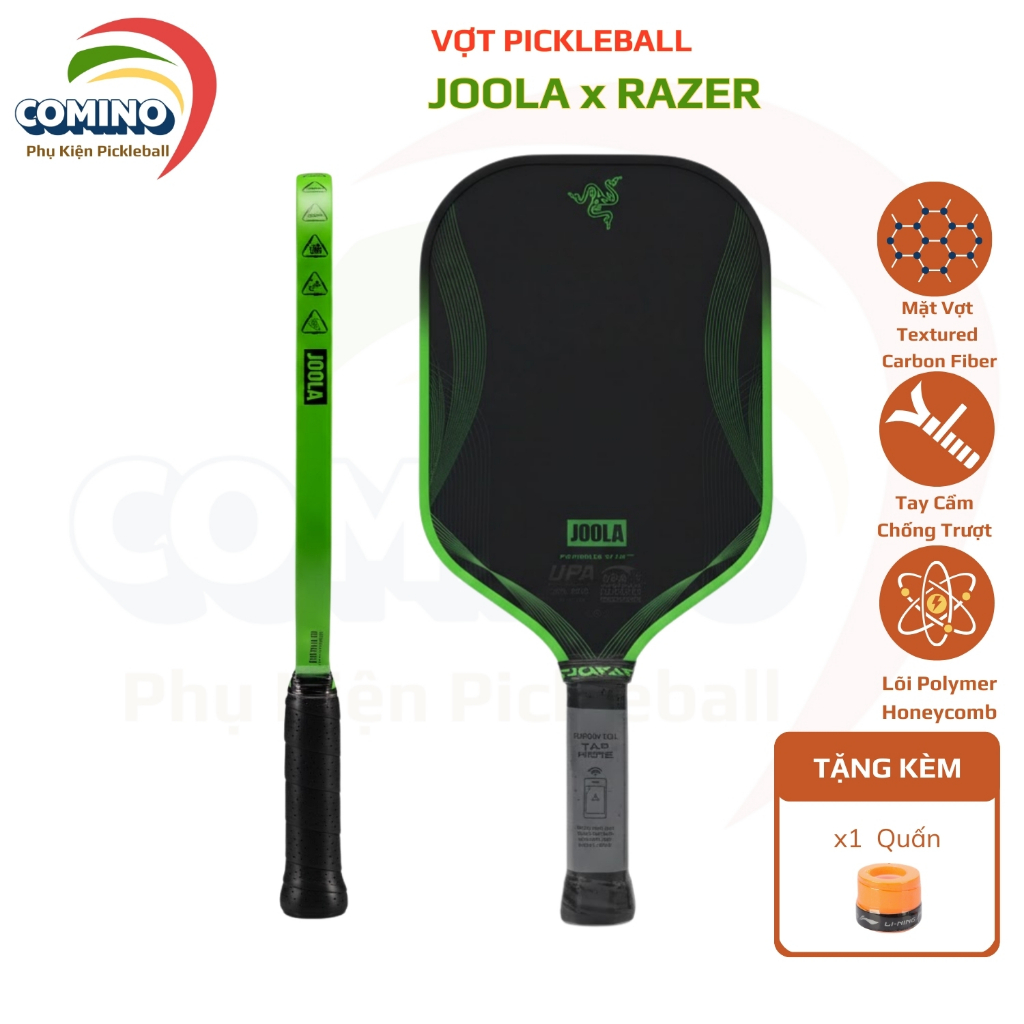 ไม้ปิงปอง Joola Razer Gen 4 Pro หนา 16 มม. แกน Gen 4 พื้นผิวคาร์บอนด้าน การควบคุมมาตรฐาน