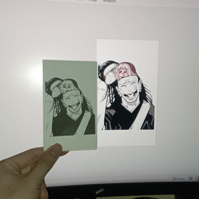 Combo สติ๊กเกอร์ Meme สีดําและสีขาวสุ่ม 10 ชิ้น