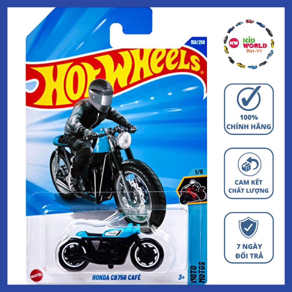Hot Wheels basic Moto Honda CB750 Cafe JBB79 รถโมเดล