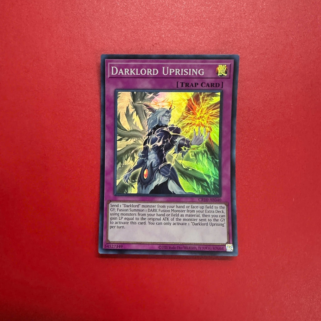 [การ์ด Yugioh ดั้งเดิม] Darklord Uprising