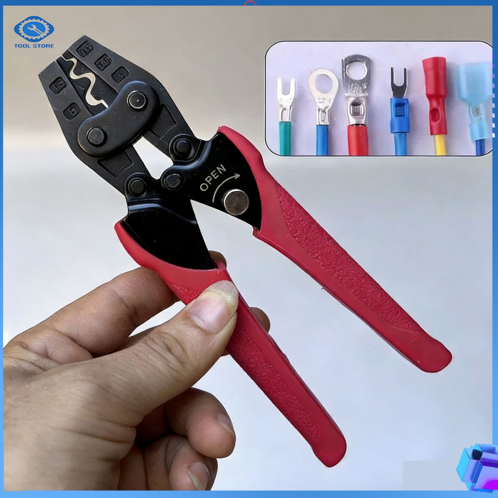 คีมกด COS HS-2MA 0.5 ~ 6mm2 คีมกด cos รูปตัว Y คีมกดกรงเล็บปู cos