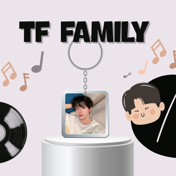 พวงกุญแจ/พวงกุญแจ Chu Chi Ham การ์ด TF FAMILY TF FAMILY F3