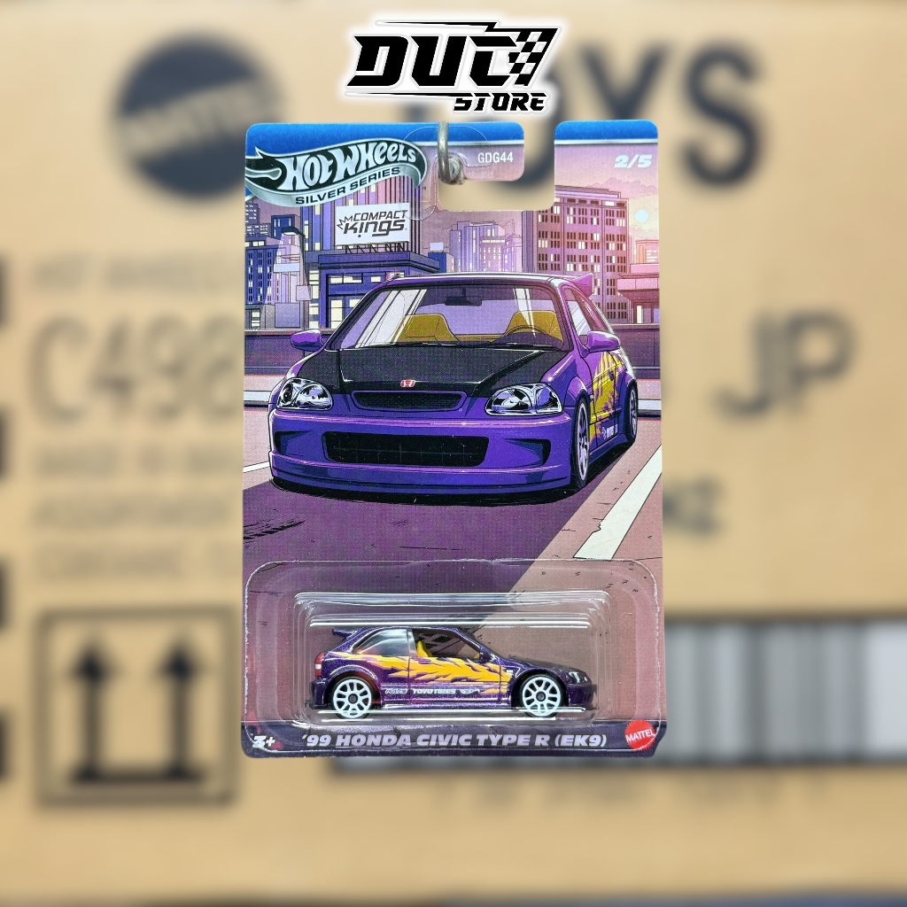 Ducstore รถโมเดล JKX57 Hot Wheels 99 Honda Civic Type R (EK9) - Compact Kings Series (2026)