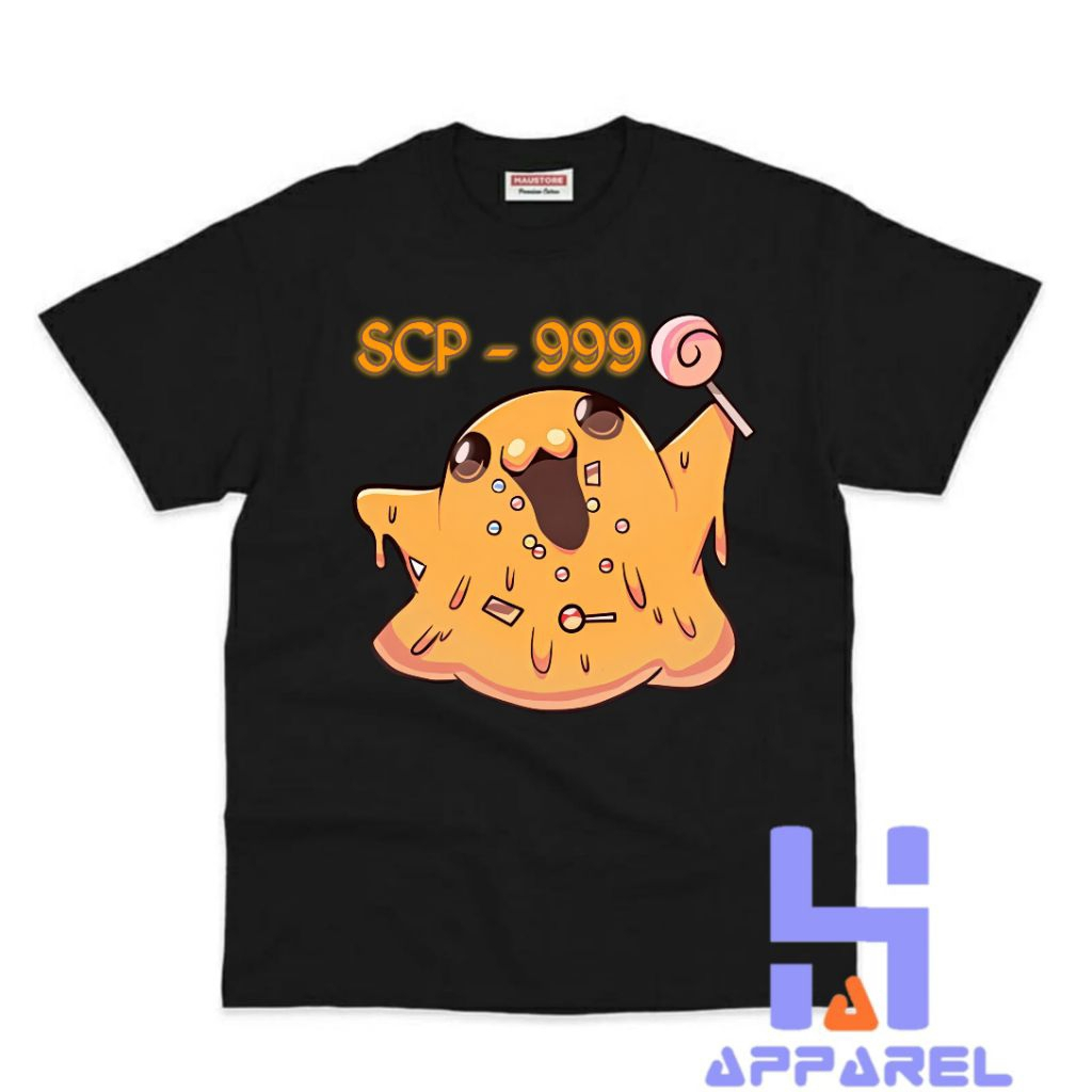 เสื้อยืดสําหรับเด็กชายและเด็กหญิงพิมพ์ลาย SCP 999 เสื้อยืดเด็กทําจากผ้าโพลีไทยคุณภาพสูง NTSHIRT 01
