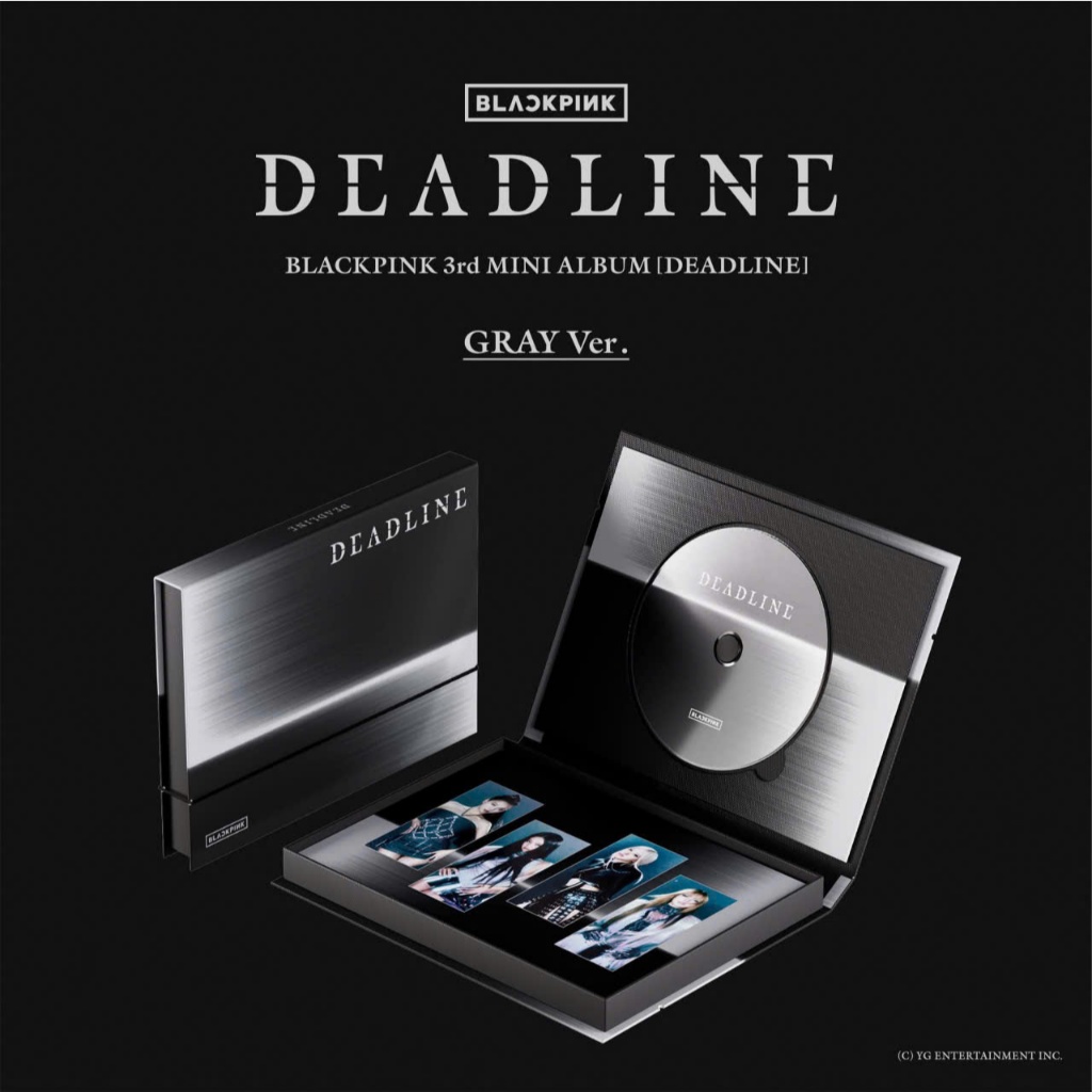 {READY STOCK} [SOLD OUT] อัลบั้ม+การ์ด DEADLINE-BlackPink BLACKPINK - 3rd Mini Album [ DEADLINE ]