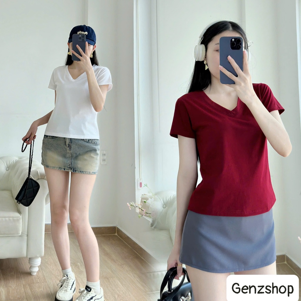 BABYTEE T-SHIRT คอเต่าผ้าฝ้ายธรรมดาสําหรับโรงเรียน เล่น ทํางาน BBT27
