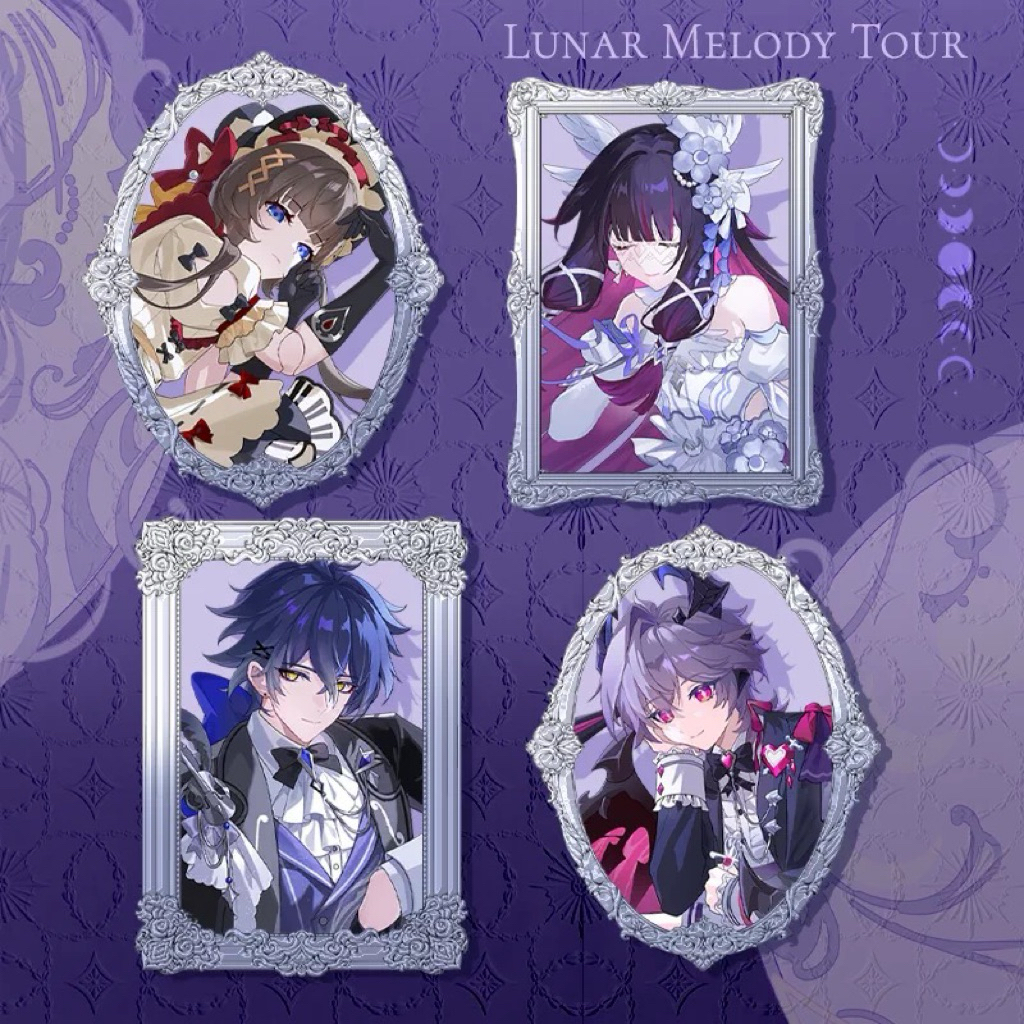 (มีจําหน่ายจากศิลปินจีน) Genshin Impact Colombina Sandrone Flins Durin pola Card