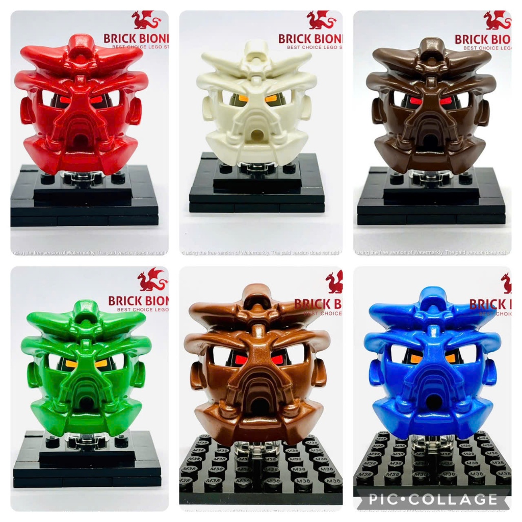 BIONICLE MASK - BIONICLE ACCESSORIES TOYS - Bionicle Mask Pari Nuva