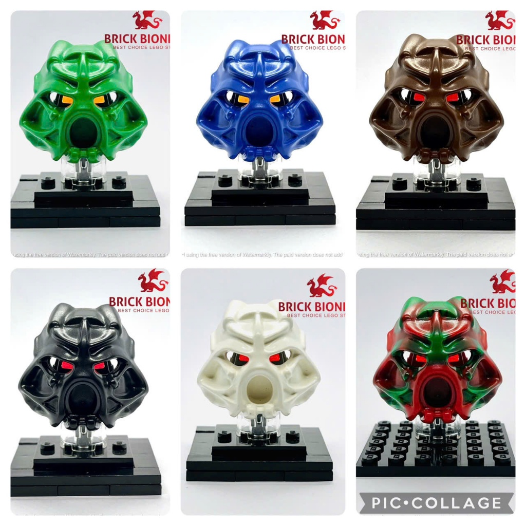 BIONICLE MASK - BIONICLE ACCESSORIES TOYS - Bionicle Mask Hau Nuva