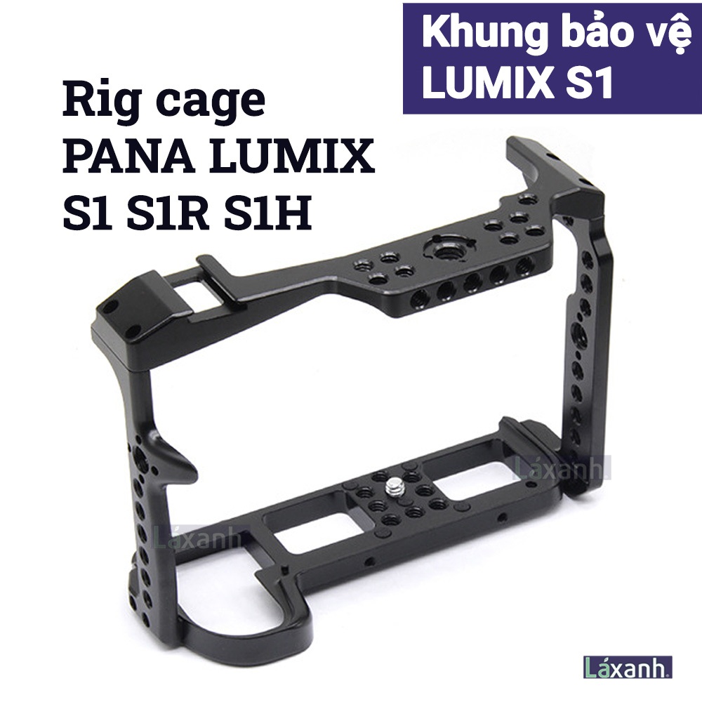 Pana Lumix S1R S1H S1 | ขายึดกรง Rig กรอบป้องกันสําหรับอุปกรณ์บันทึกวิดีโอ Pana Lumix S1 S1R S1H