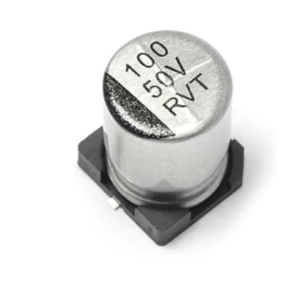 คาปาซิเตอร์ 100uf 50v 10*10 mm Car (คอมโบ 5 คาปาซิเตอร์)