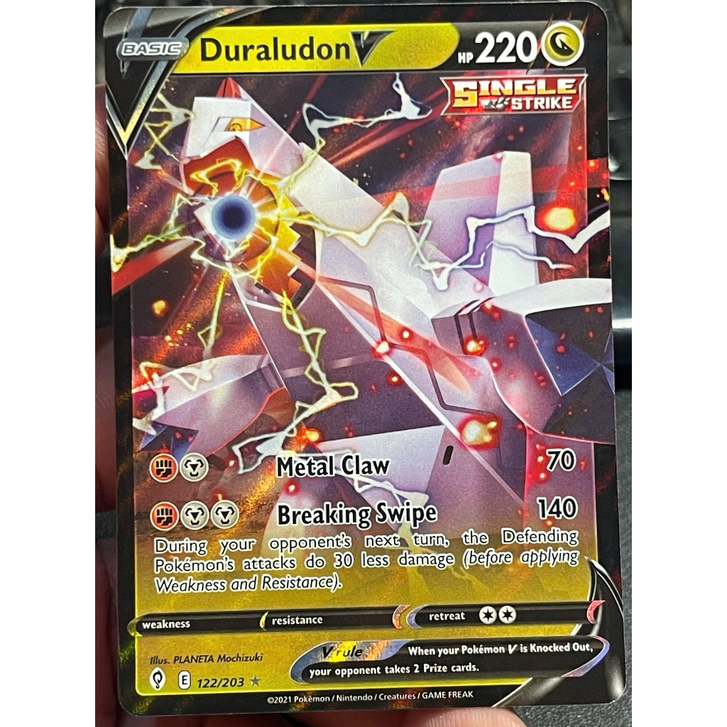 [KW2 Pokemon] [EN] Duraludon V Card - 122/203 - Ultra Rare