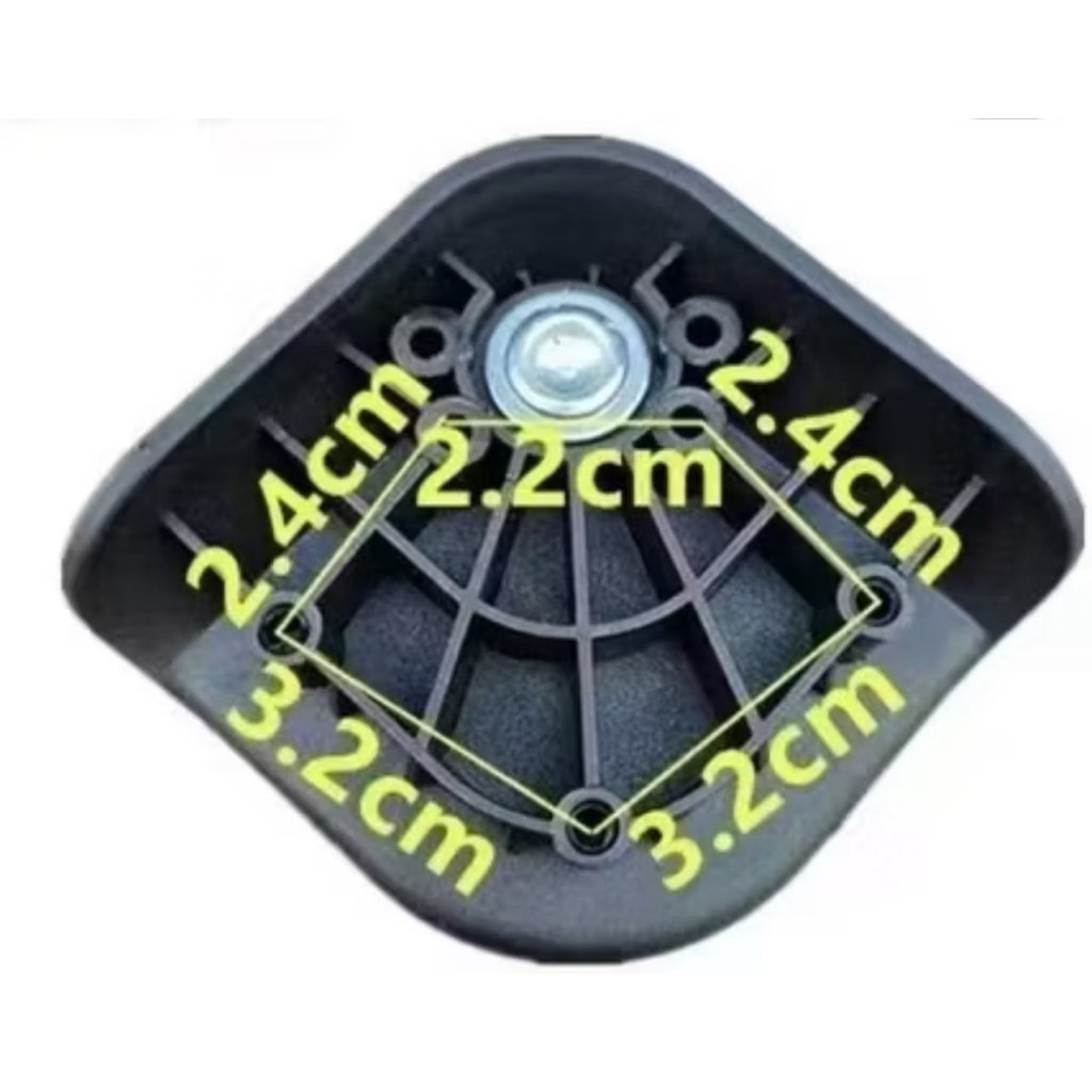 ชุดประกอบล้อ 2432 สําหรับกระเป๋าเดินทาง