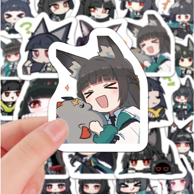 Miyabi ZZZ Zenless Zone Zero Sticker 60 ชิ้น (แยกแยกแยกแยกแยกแล้ว)