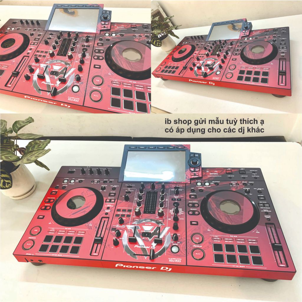 DJ RX3 Skin Decal – RX3 สติกเกอร์ป้องกัน 1 สี, ภาพ, Glossy โปร่งใสและคุณภาพสูง Anti-Scratch Matte สํ