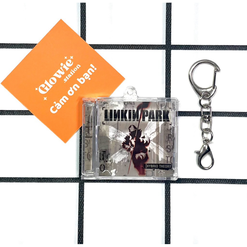 Mini CD Album พวงกุญแจ Hybrid Theory - Linkin Park มี NFC เพื่อสแกนลิงค์เพลง