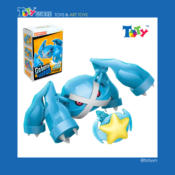 [GENUINE] โมเดล - ไปต่อสู้! Pokémon Vol 1 Metagross - Keepplay - PP07