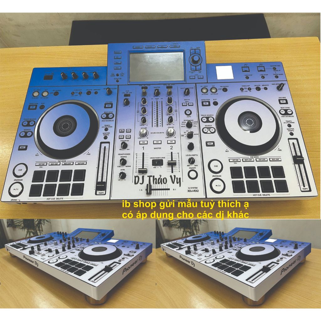 DJ RX2 Skin Decal – RX2 สติกเกอร์ป้องกัน 1 สี, ภาพ, Glossy โปร่งใสและคุณภาพสูง Anti-Scratch Matte สํ