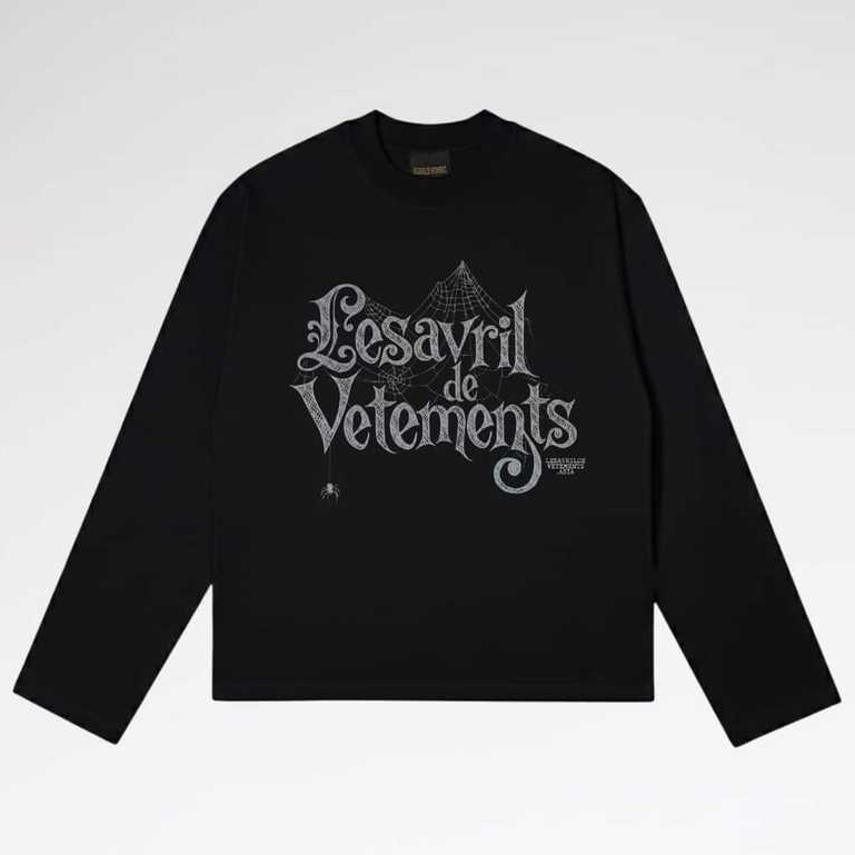 เสื้อยืดแขนยาว La Veuve - Lesavril de Vetements