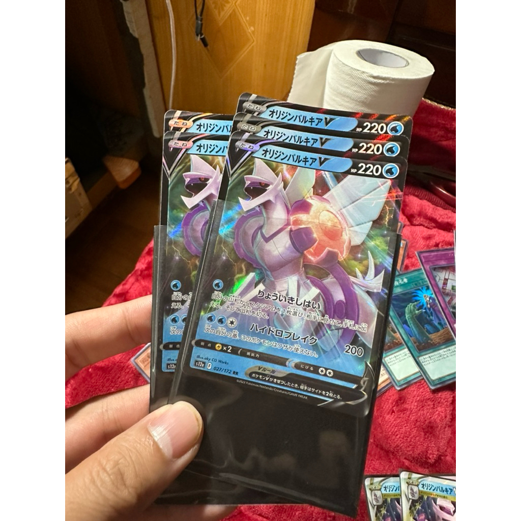 Origin Palkia V RR 027/172 S12a การ์ดโปเกมอนญี่ปุ่น