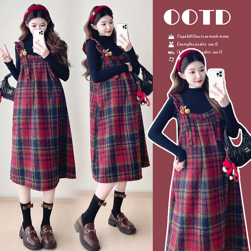 คุณแม่หนุ่ม | Da Lat Y555 เอี๊ยมเดินทาง ฟอร์ม A เรียบ อ่อนเยาว์ วัสดุหนา อบอุ่นในฤดูหนาว