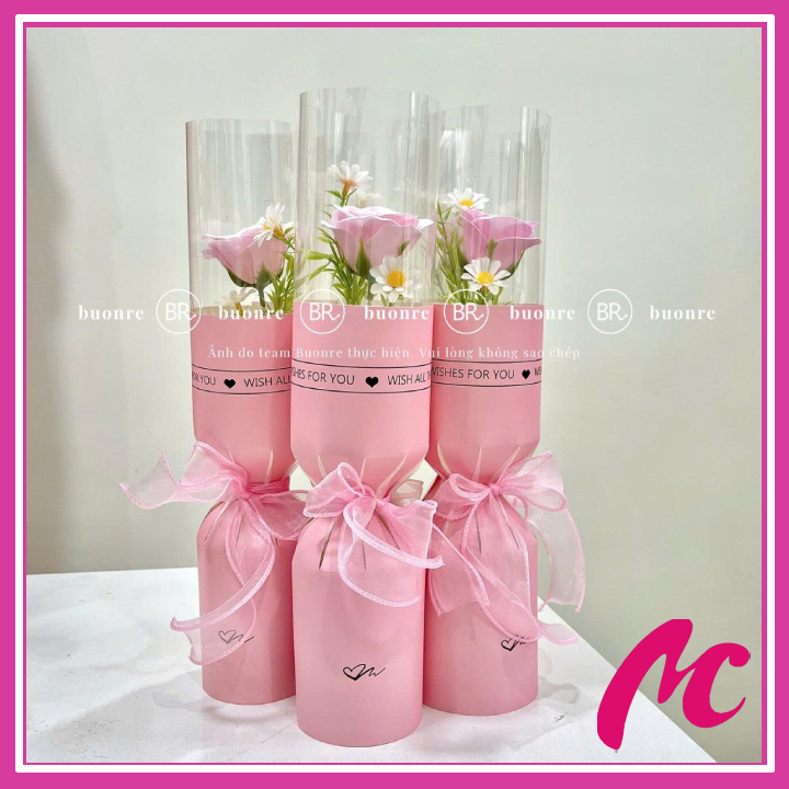 8 มีนาคม Gift_Bouquet กุหลาบขี้ผึ้งไมก้า 1 ดอกพร้อมกระเป๋าบัตรสุดน่ารัก ของขวัญที่มีความหมายสําหรับ 