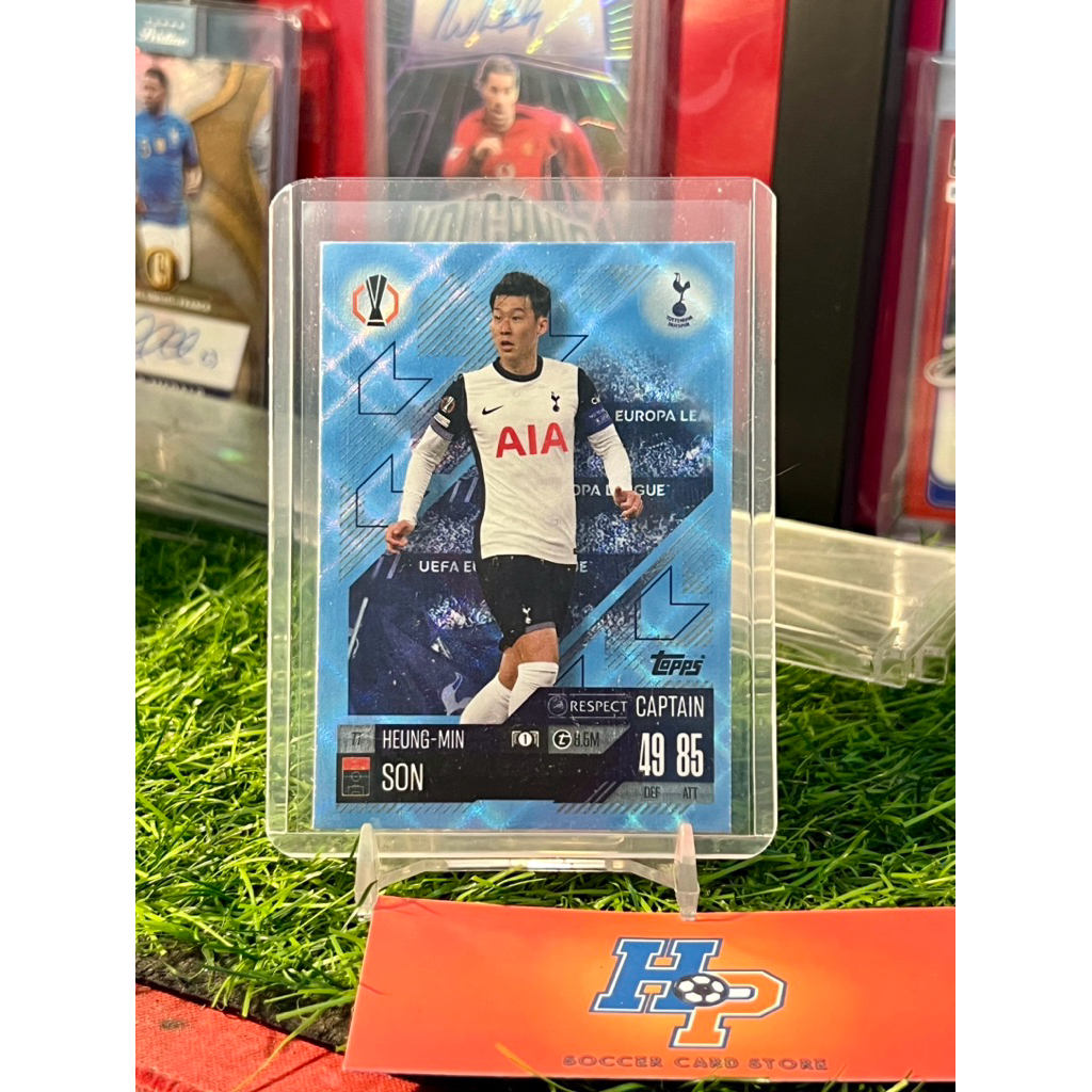 Son Heung Min Crystal Topps Match Attax UCL 2024/25 การ์ดฟุตบอล