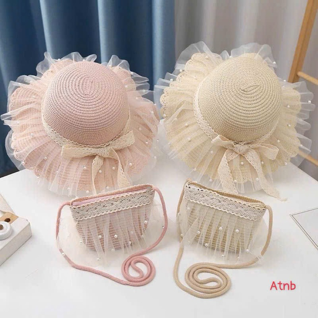 CUTE FLUFFED SEED HAT SET (เด็กอายุ 3-9 ขวบ)