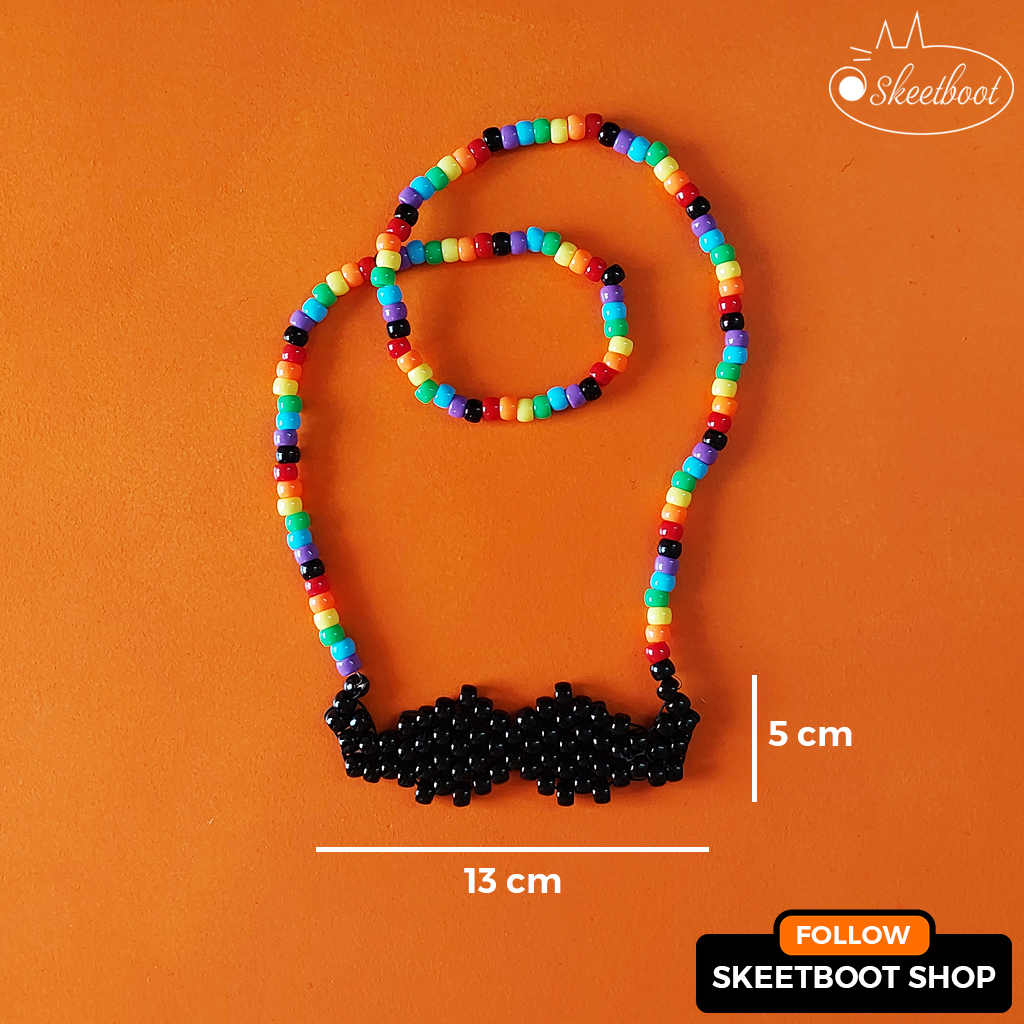 สร้อยคอหนวด Kandi - สร้อยคอหนวด - เครื่องประดับ rave edm เทศกาลดีเจเทศกาลดนตรี