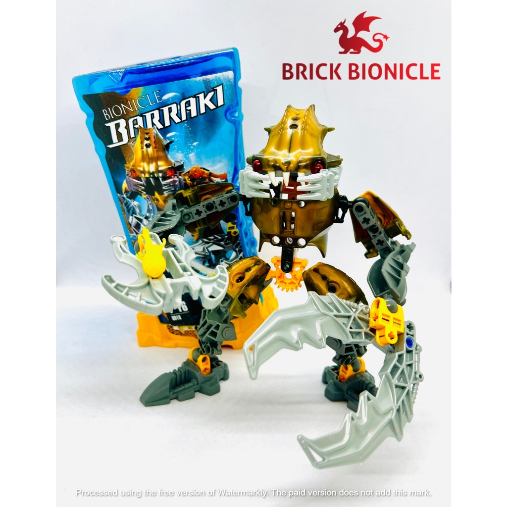BIONICLE - BIONICLE ASSEMBLY TOY - 8918 BARRIAKI CARAPAR
