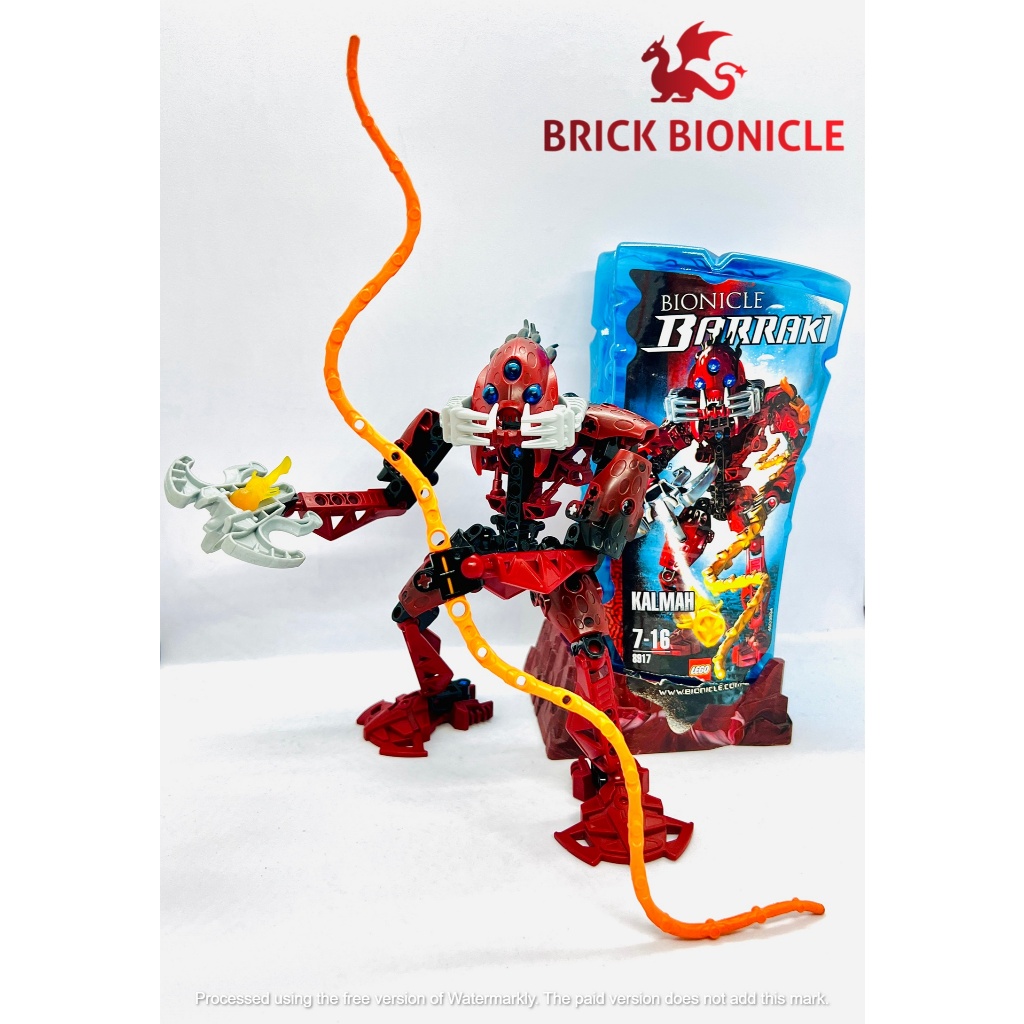 LEGO BIONICLE - BIONICLE ASSEMBLY TOY - 8917 BARRIKI KALMAH