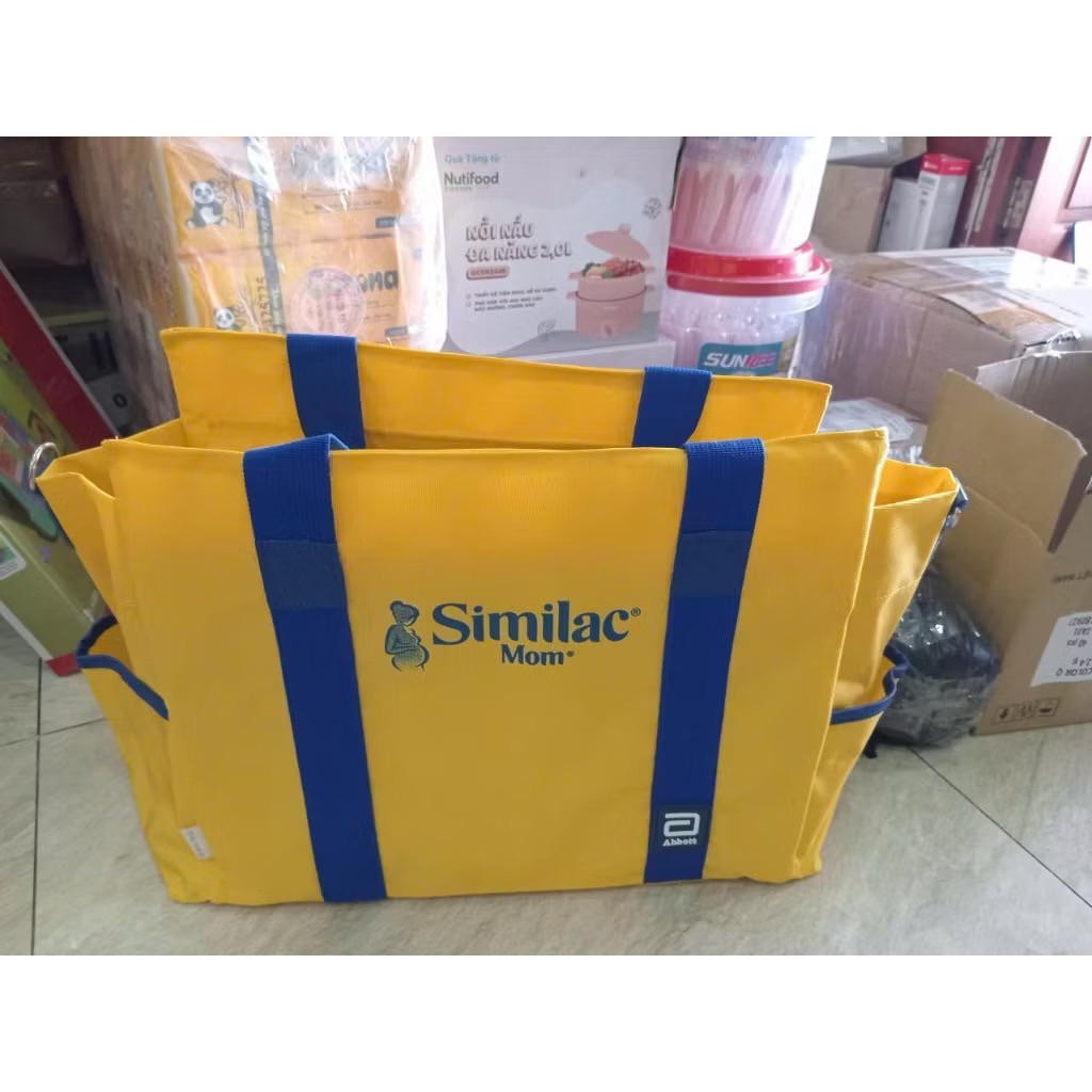 Hkm Similac กระเป๋าถือช่องใหญ่ทําจากผ้าแข็งแรง