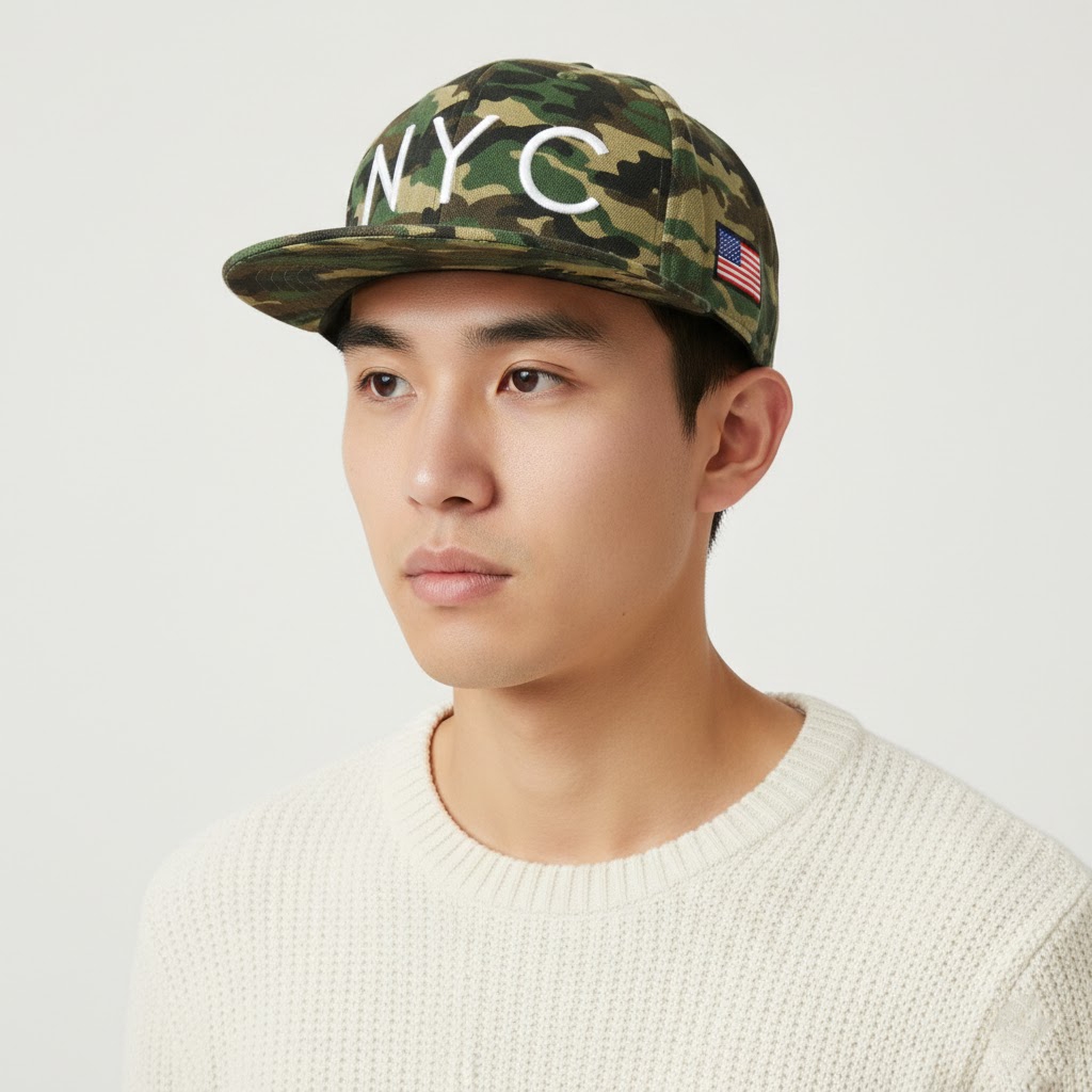 แฟลช REPORT NYC CAMO SNAPBACK