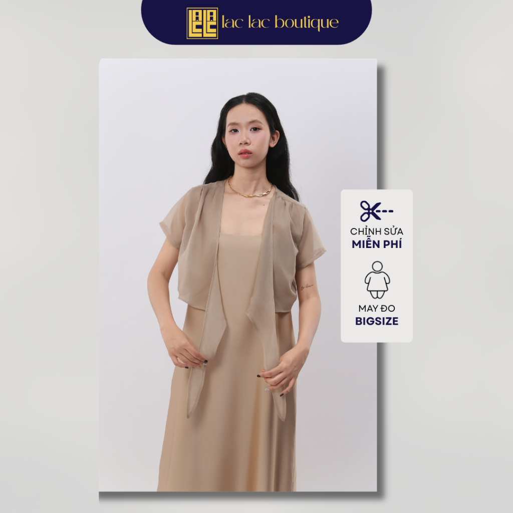 [LACE] ARI Jacket - เสื้อแจ็คเก็ตสั้นผ้าไหม 2 ชั้น