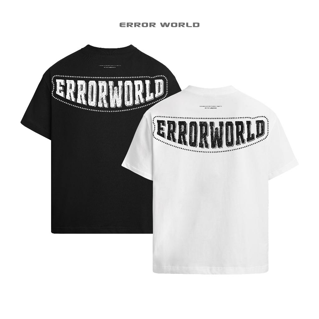 เสื้อยืด ERROR WORLD - BIG BLOCK STARS