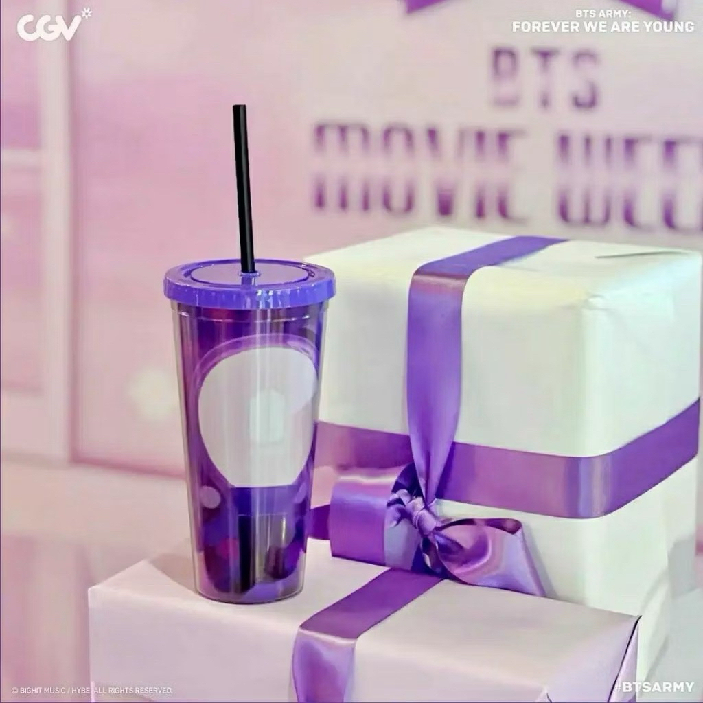 ถ้วย BTS ARMY FOREVER WE ARE YOUNG CGV x BTS