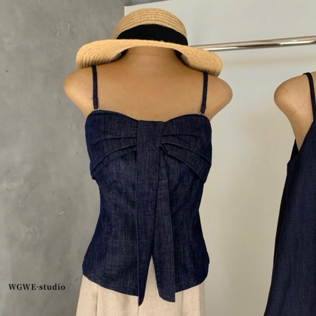 WGWE• เสื้อผูกโบว์ 8675 wgwe สุดน่ารัก QC size SM