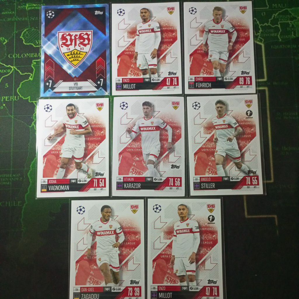 [ของแท้] VfB Stuttgart Match Attack 24/25 Odd Player Card