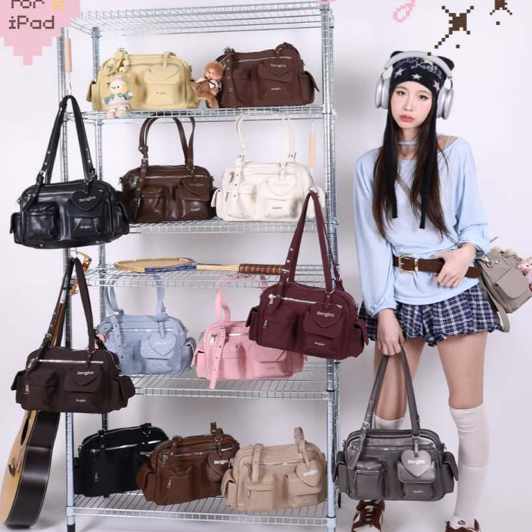 [AVAILABLE] กระเป๋าสะพายข้าง 8angles Medium Sway พร้อมสายปรับได้หลายช่อง 13 นิ้วเหมาะกับ Ipad