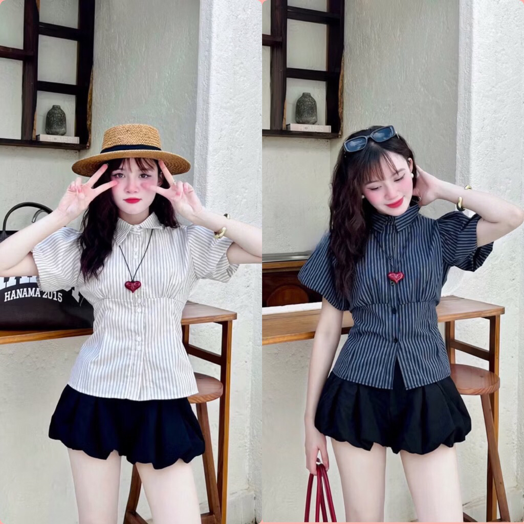 เสื้อเชิ้ตลายสก็อตสไตล์ใหม่อ่อนโยน รุ่นใหม่ก179