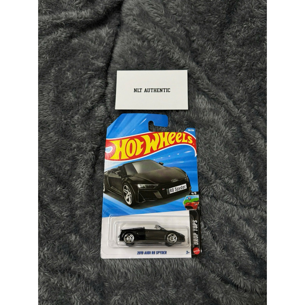 Hot Wheels 2019 AUDI R8 SPYDER สีดํา