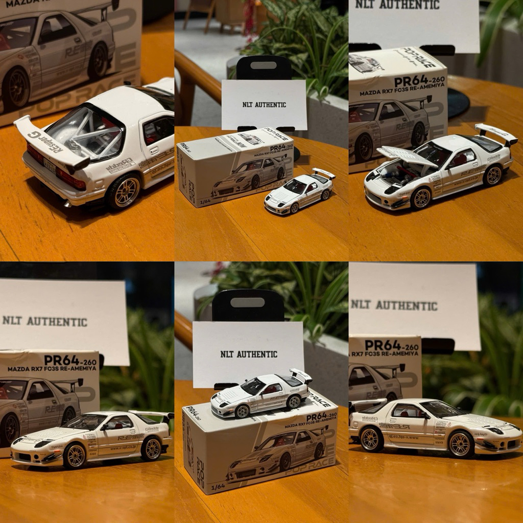 Poprace (Newseal) MAZDA RX7 FC3S RE-AMEMIYA สีขาว