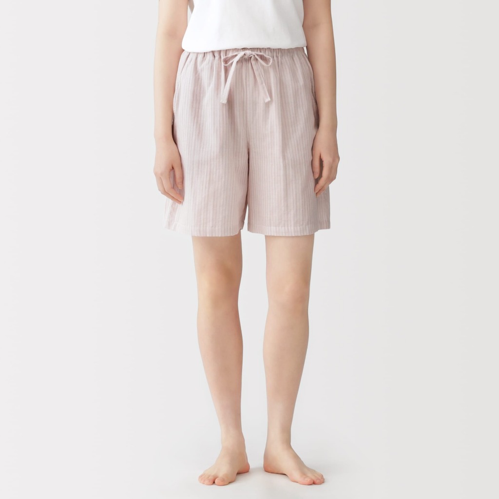 [26SS] กางเกงขาสั้นผ้าบาง MUJI - ผู้หญิง